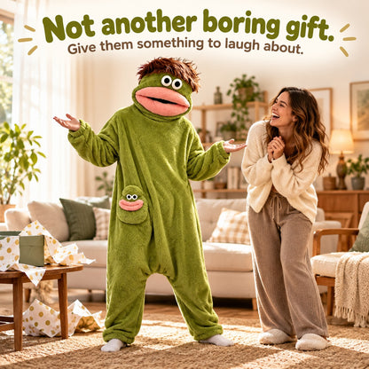Monster Fluff onesie as a funny gift